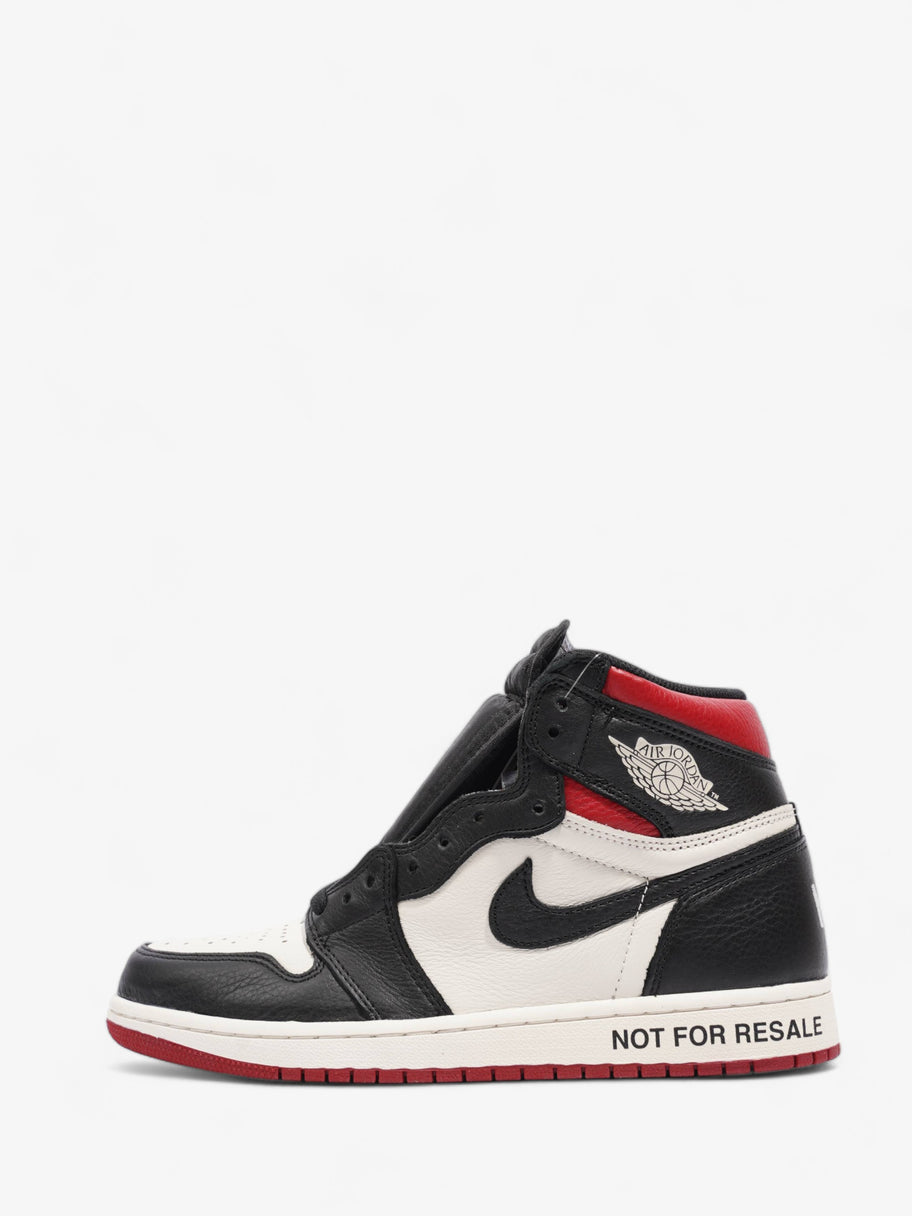 Nike Jordan 1 Retro Hi Not For Resell Sail / Black / Varsity Red Leather EU 43 UK 8.5 Image 5