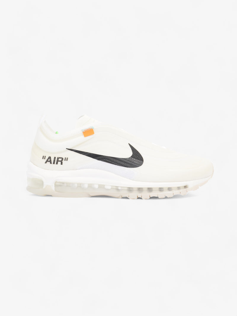  Nike x Off White Air Max 97 Og Off White The10 White White / Cone / Ice Blue Polyurethane EU 43 UK 8.5