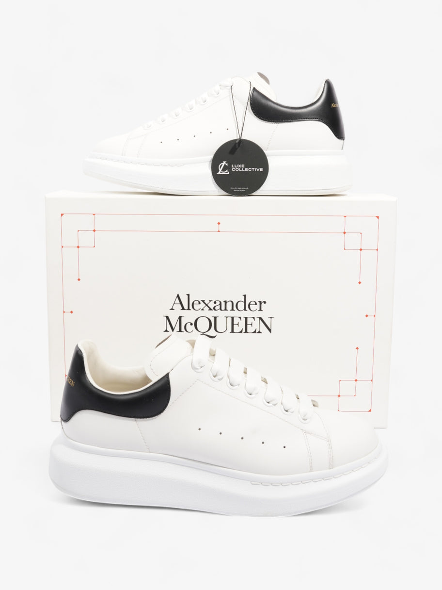 Alexander McQueen Oversized Sneakers White / Black Leather EU 41.5 UK 7.5 Image 10