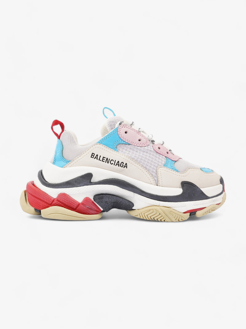  Triple S White / Pink / Blue Mesh EU 37 UK 4