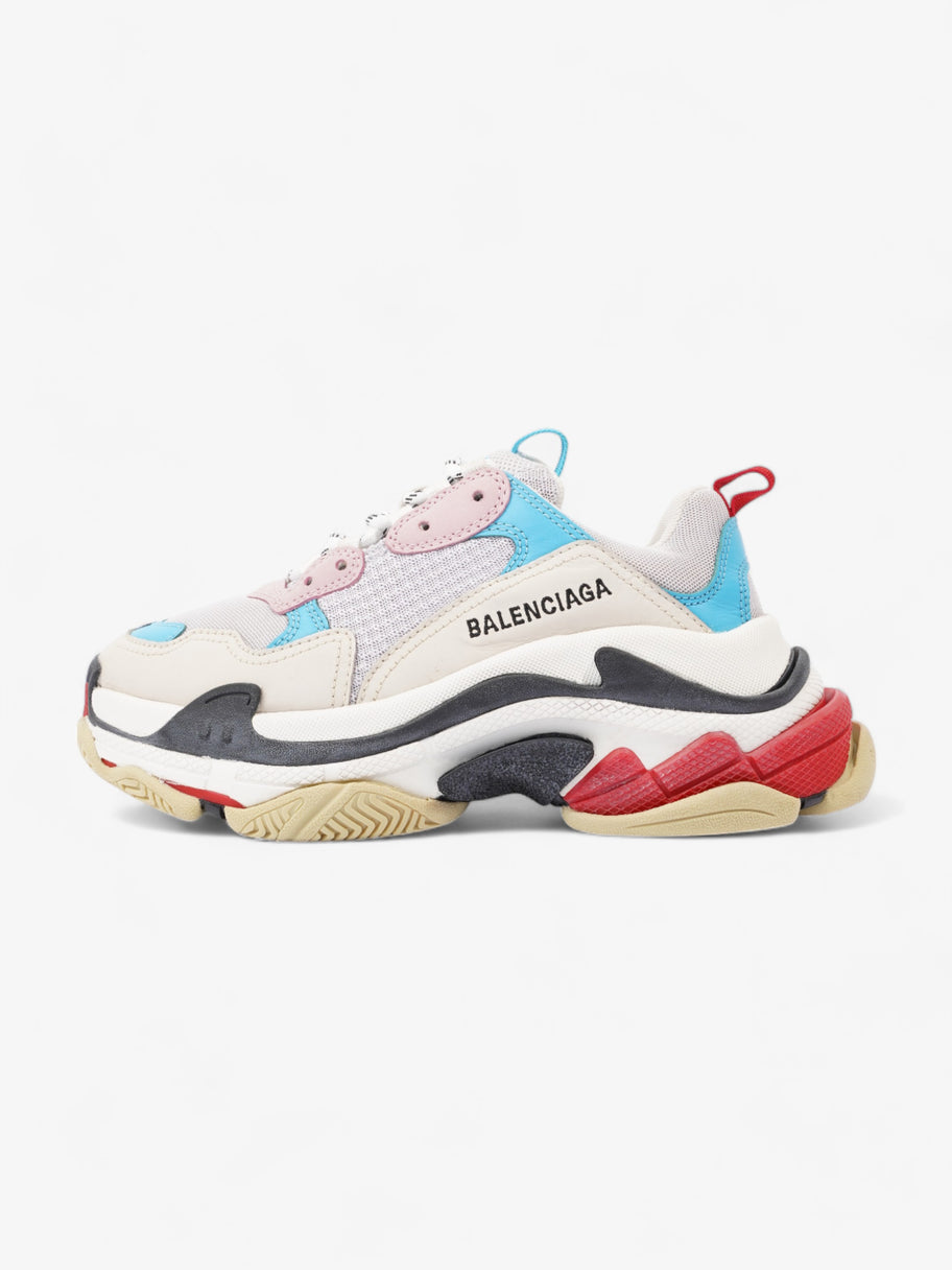 Triple S White / Pink / Blue Mesh EU 37 UK 4 Image 5