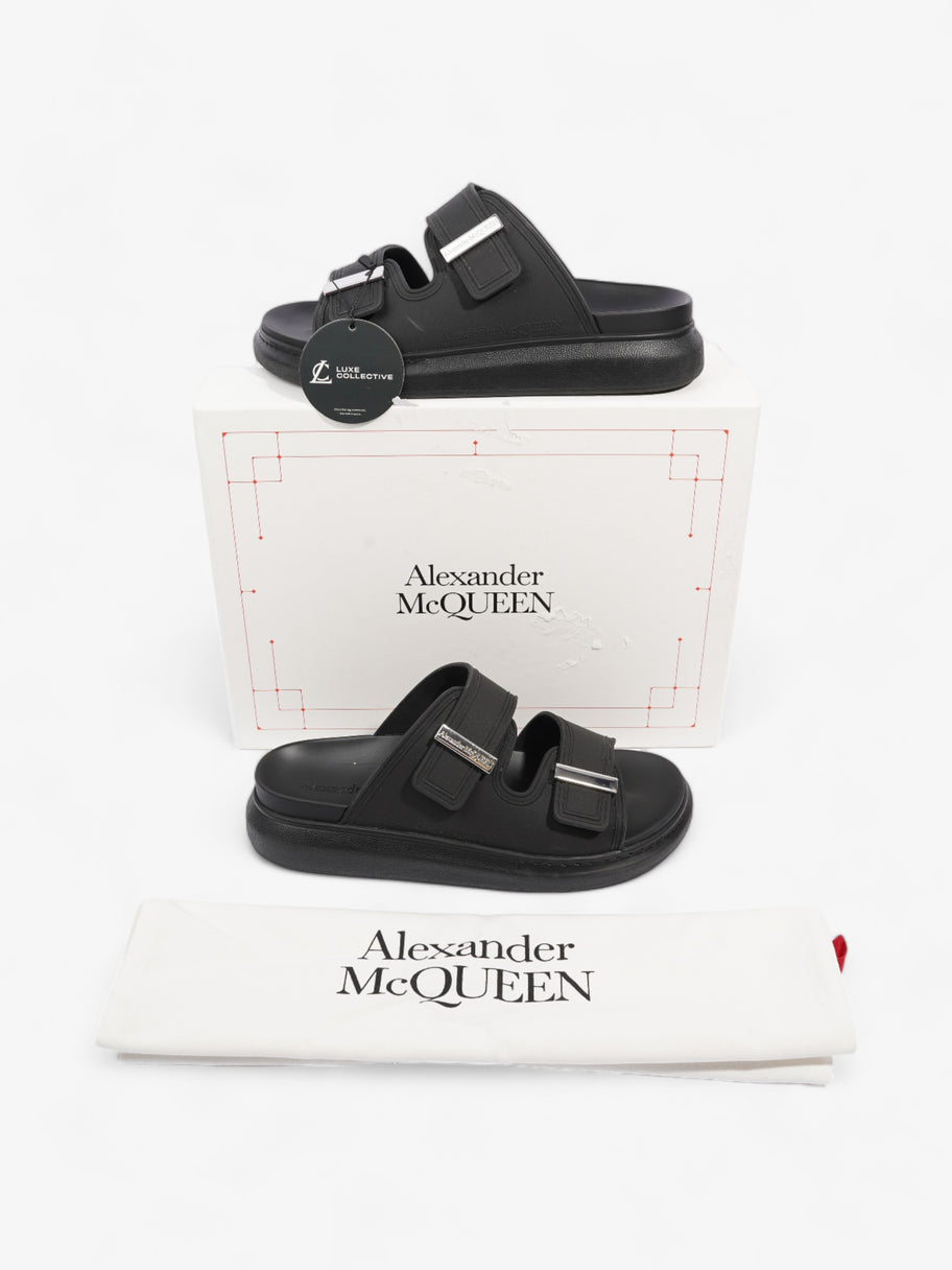 Alexander McQueen Hybrid Slides Black Rubber EU 40 UK 7 Image 10