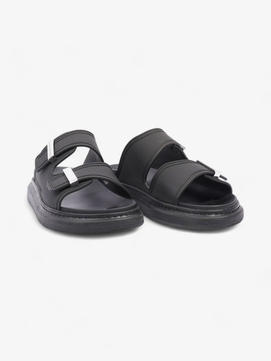 Alexander McQueen Hybrid Slides Black Rubber EU 40 UK 7 Image 2