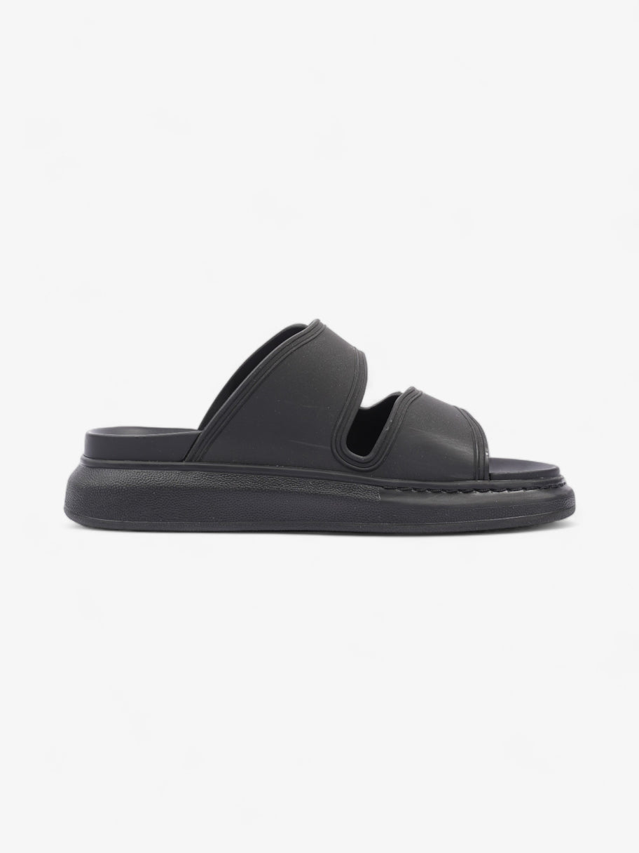 Alexander McQueen Hybrid Slides Black Rubber EU 40 UK 7 Image 4