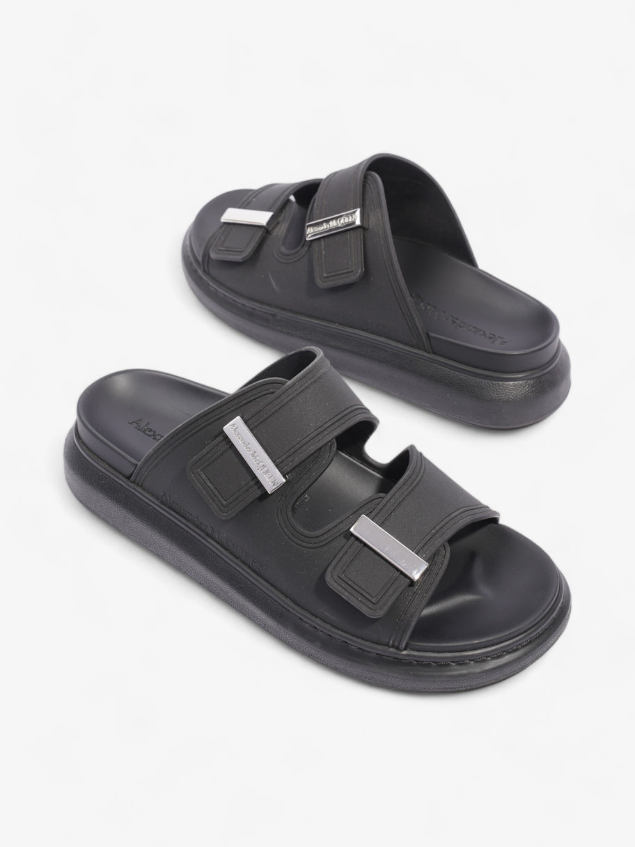 Alexander McQueen Hybrid Slides Black Rubber EU 40 UK 7 Image 9