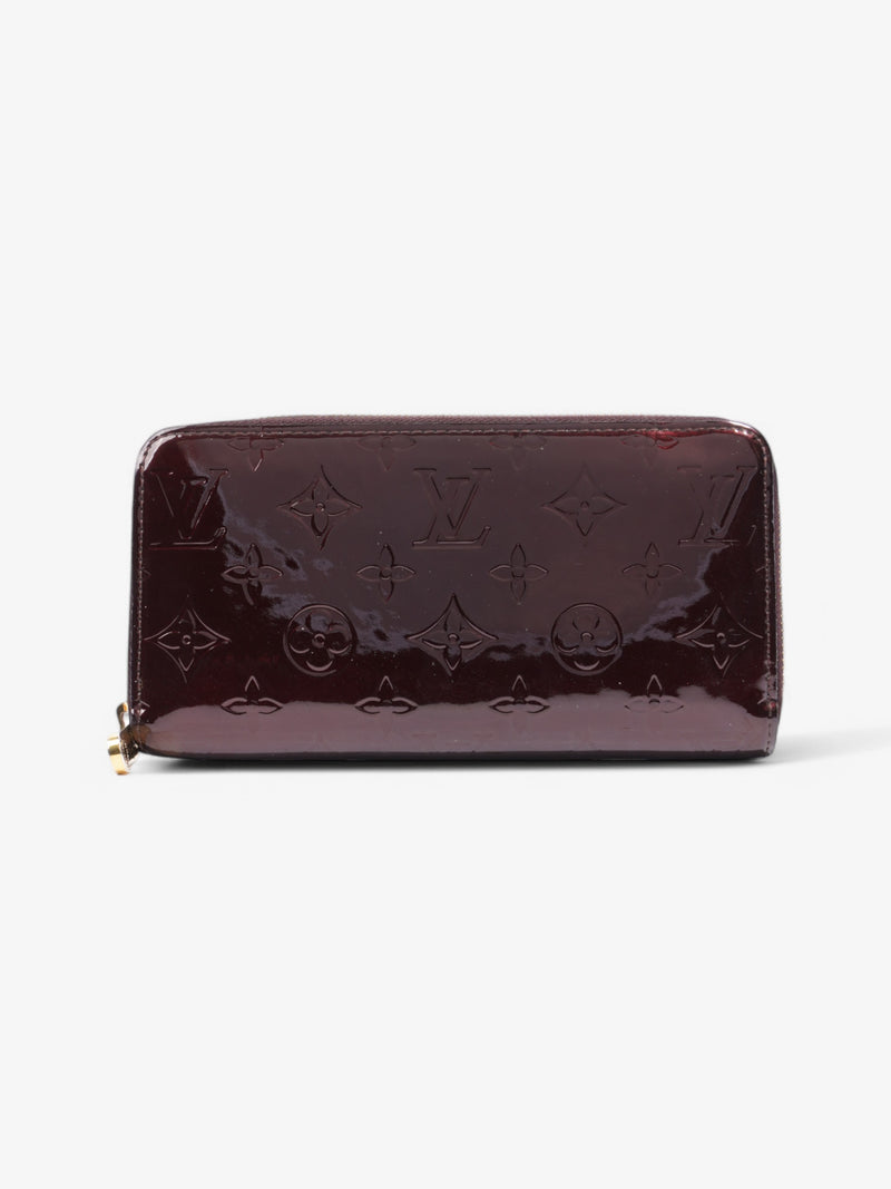  Louis Vuitton Zippy Wallet Amarante Vernis Leather