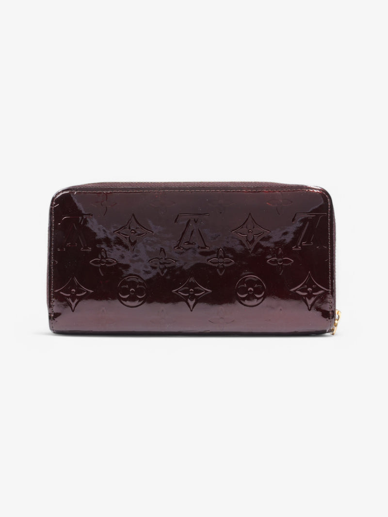  Louis Vuitton Zippy Wallet Amarante Vernis Leather