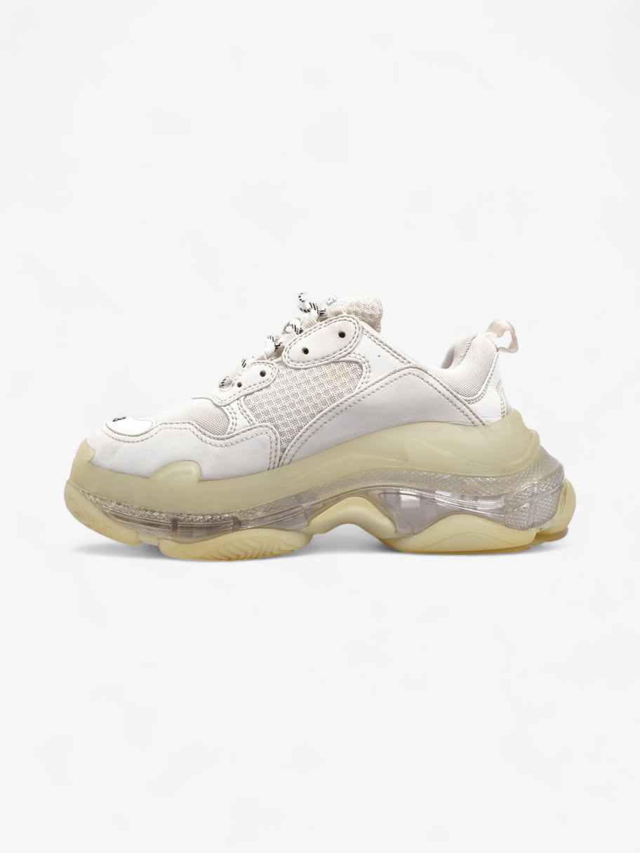 Balenciaga Triple S Clear Sole White / Black Mesh EU 38 UK 5 Image 3