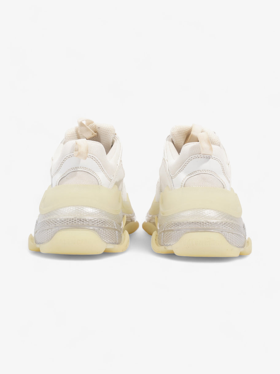 Balenciaga Triple S Clear Sole White / Black Mesh EU 38 UK 5 Image 6