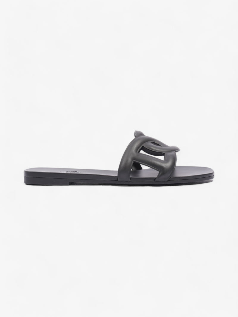  Aloha sandal Black Rubber EU 38 UK 5