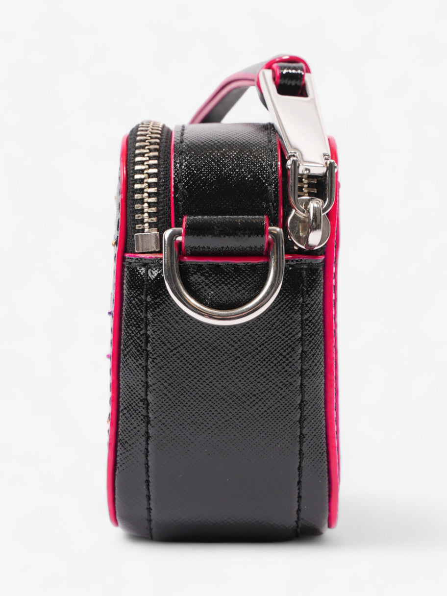 Marc Jacobs The Confetti Snapshot Black / Multicoloured Leather Image 3