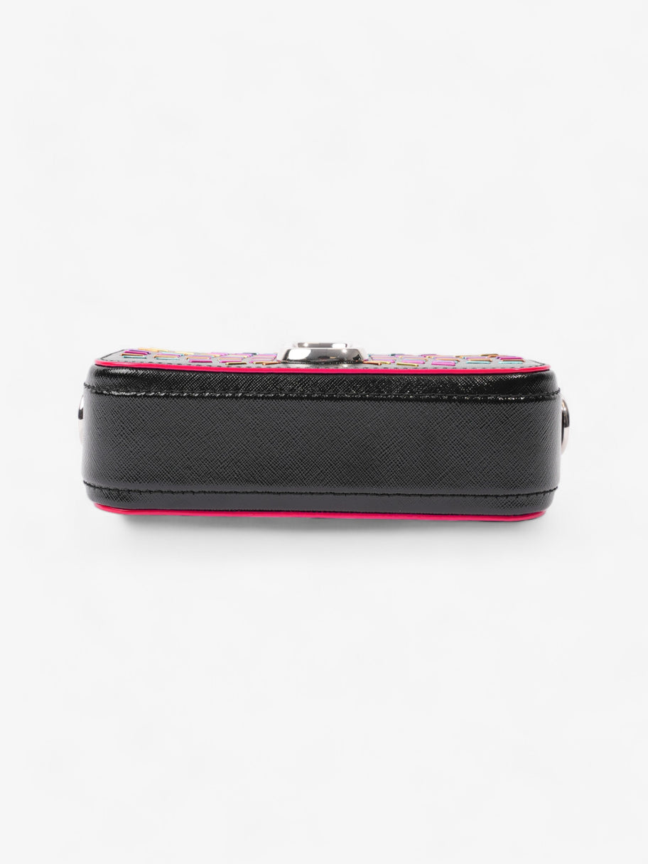 Marc Jacobs The Confetti Snapshot Black / Multicoloured Leather Image 6