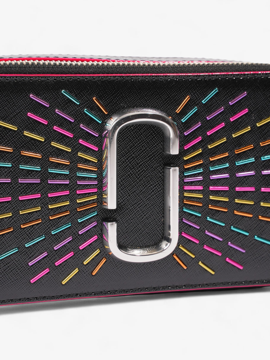 Marc Jacobs The Confetti Snapshot Black / Multicoloured Leather Image 8