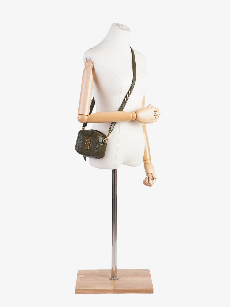 Marc Jacobs Soft Shot 17 Khaki Leather Image 2