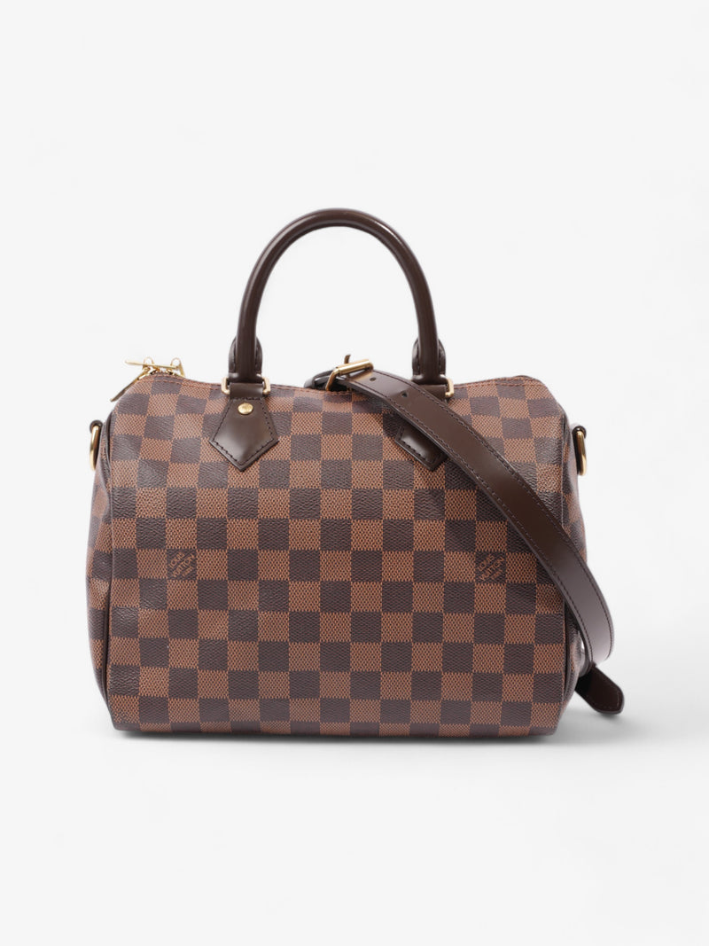  Louis Vuitton Speedy Bandoulière 25 Damier Ebene Coated Canvas