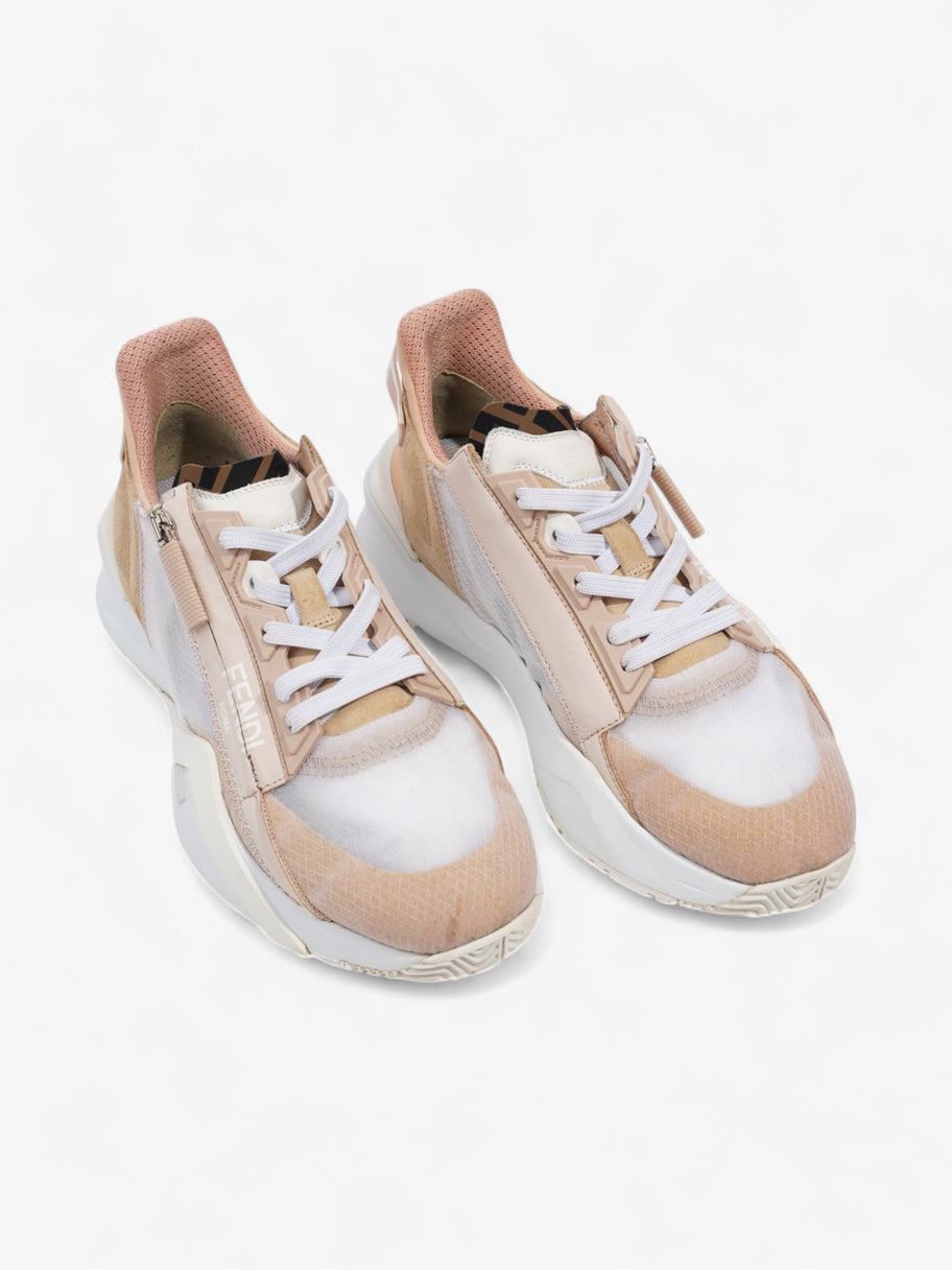 Fendi Flow Sneakers Nude / Beige  Mesh EU 37 UK 4 Image 8