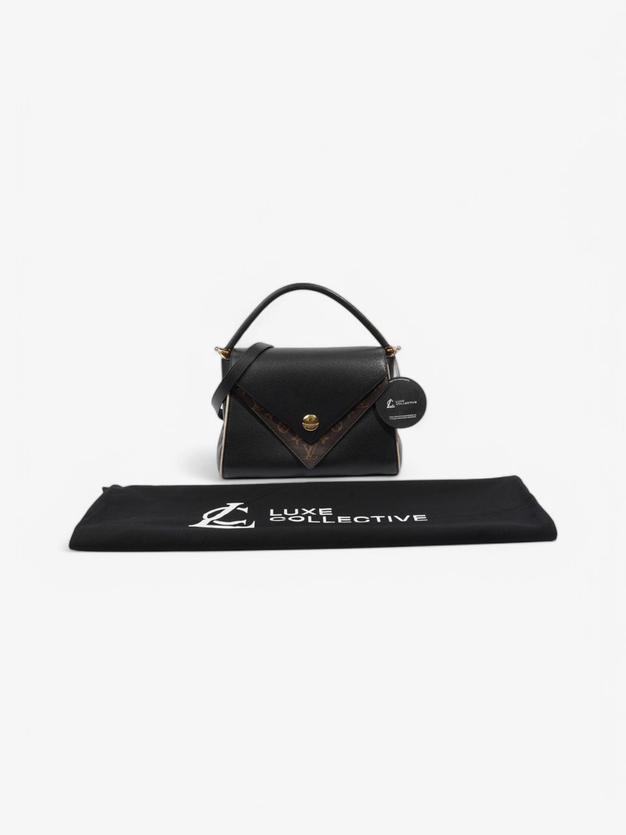 Louis Vuitton Double V Black / Monogram Leather Image 9