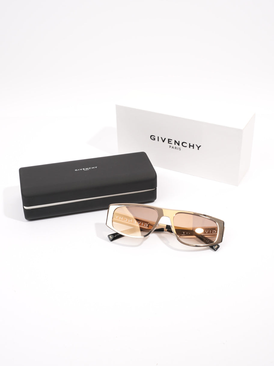 Givenchy Cut Out Sunglasses Gold Acetate 145mm Image 10