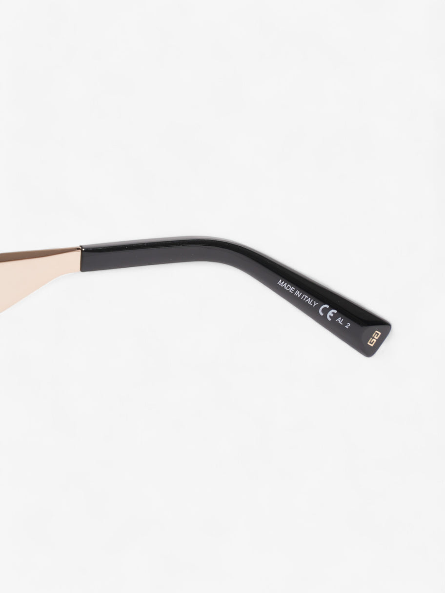 Givenchy Cut Out Sunglasses Gold Acetate 145mm Image 9