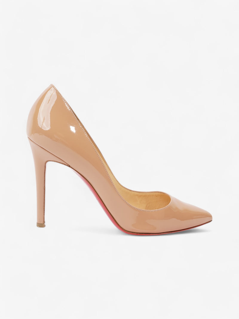  Christian Louboutin Pigalle 100 Nude Patent Leather EU 36.5 UK 3.5