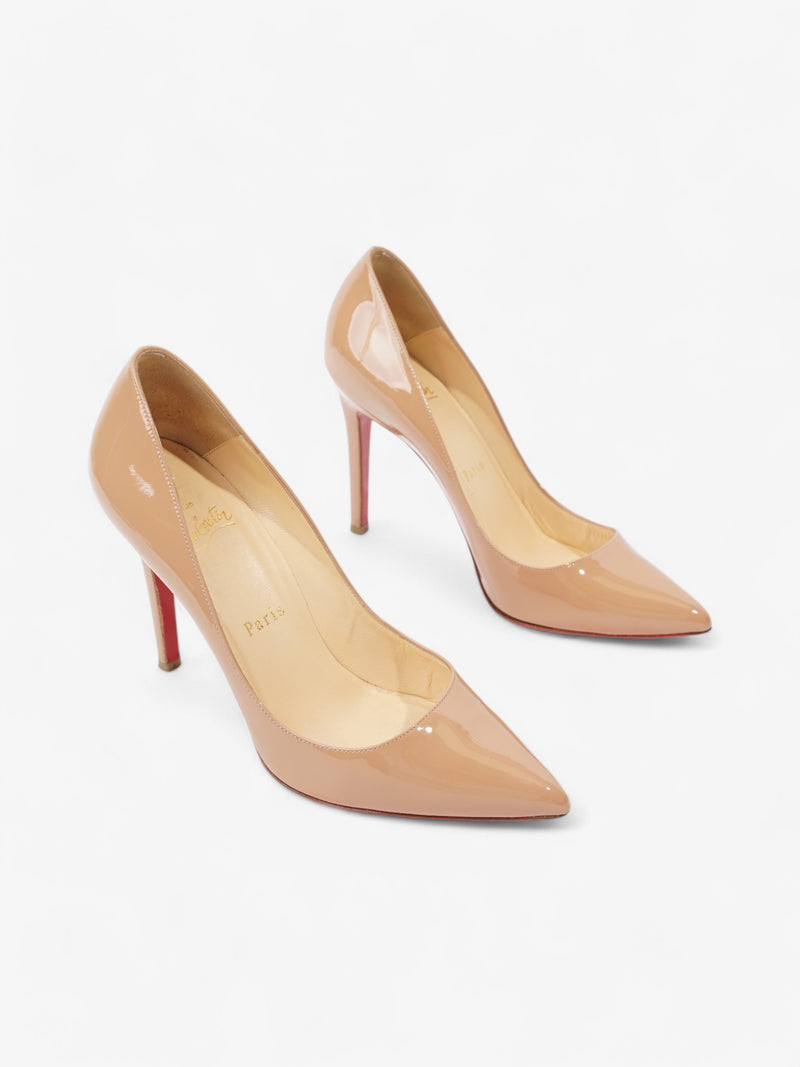  Christian Louboutin Pigalle 100 Nude Patent Leather EU 36.5 UK 3.5