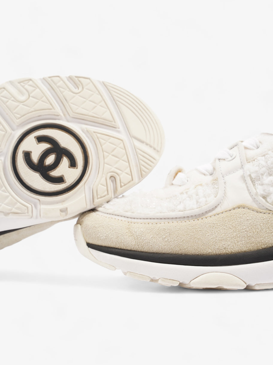 CC Logo Sneakers  White / Black Suede EU 37 UK 4 Image 9