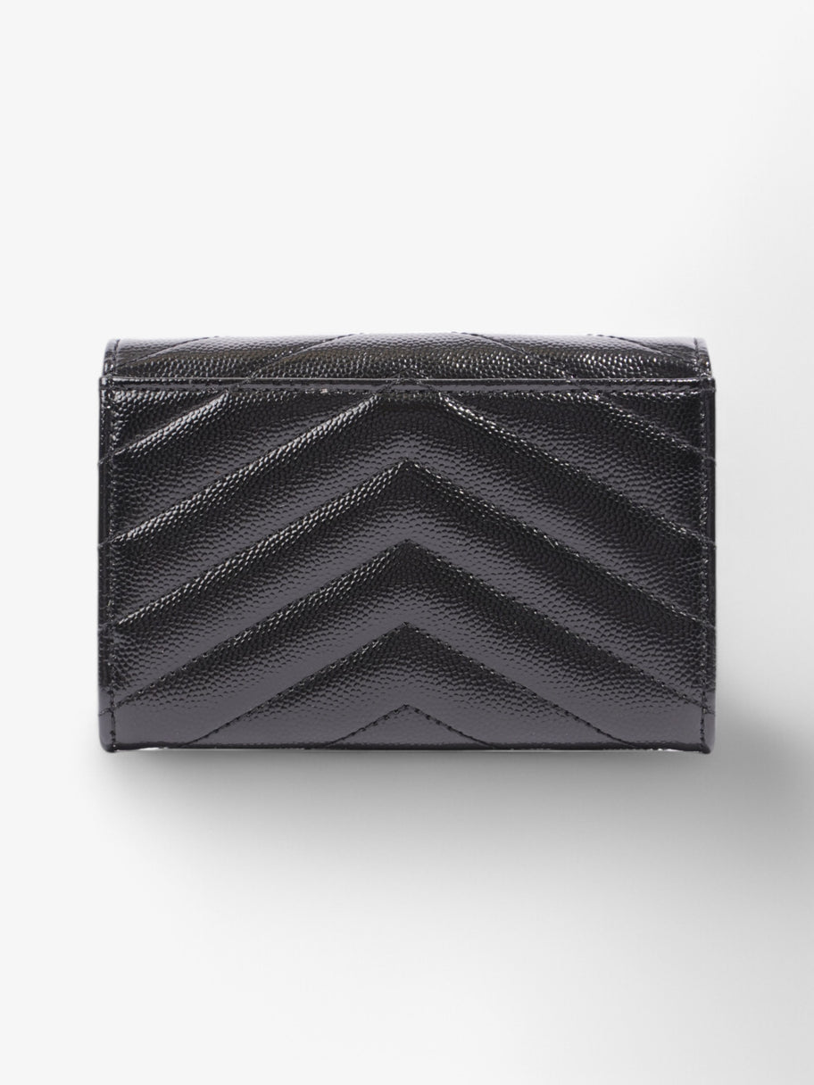 Saint Laurent Envelope Wallet Black Matelasse Leather Image 2