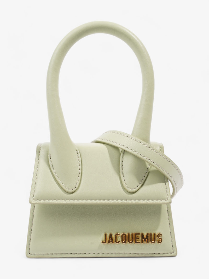  Jacquemus Le Chiquito Pistachio Green Leather