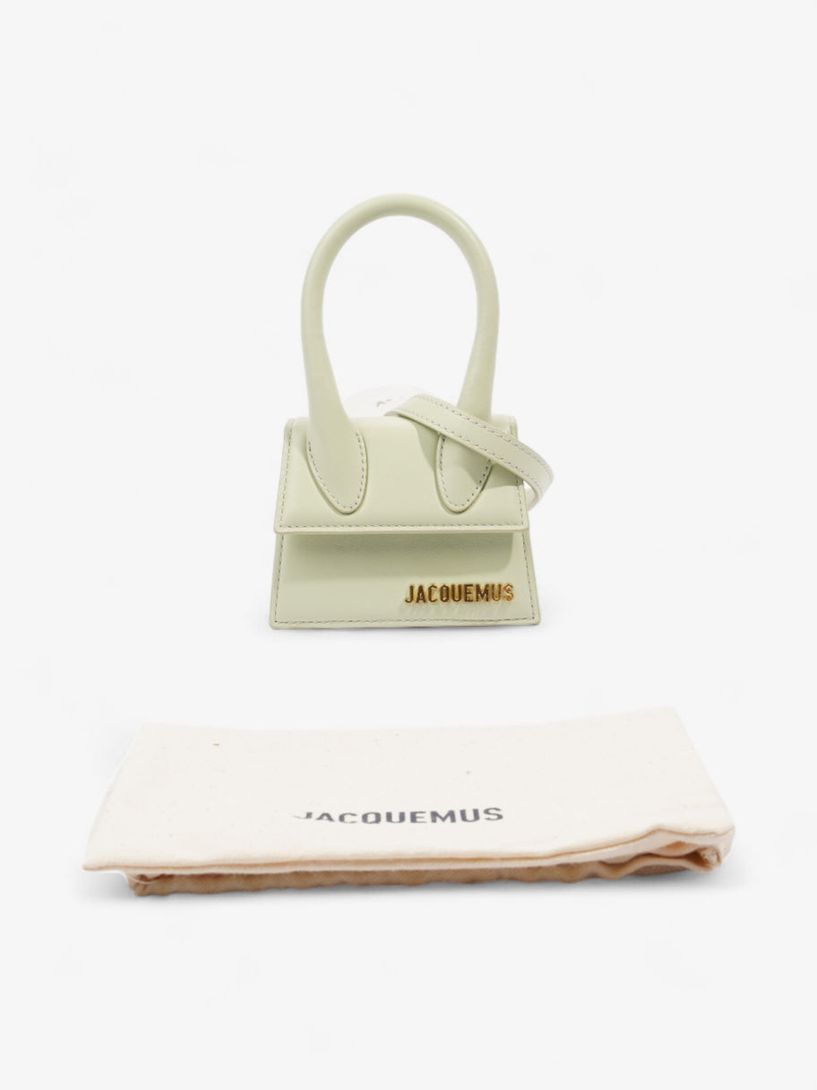 Jacquemus Le Chiquito Pistachio Green Leather Image 8