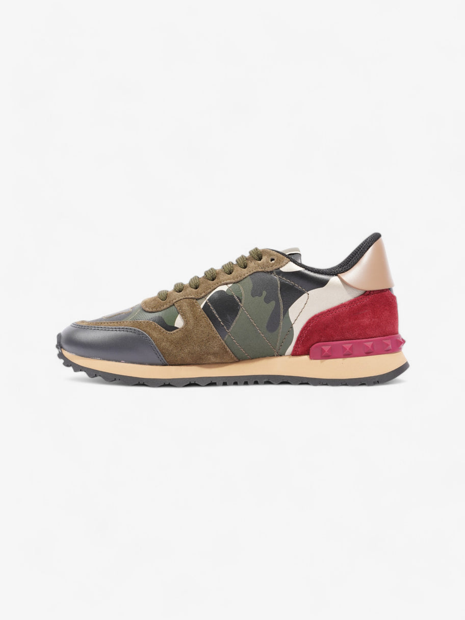 Valentino Rockrunner Khaki Camo / Red Suede EU 38 UK 5 Image 3