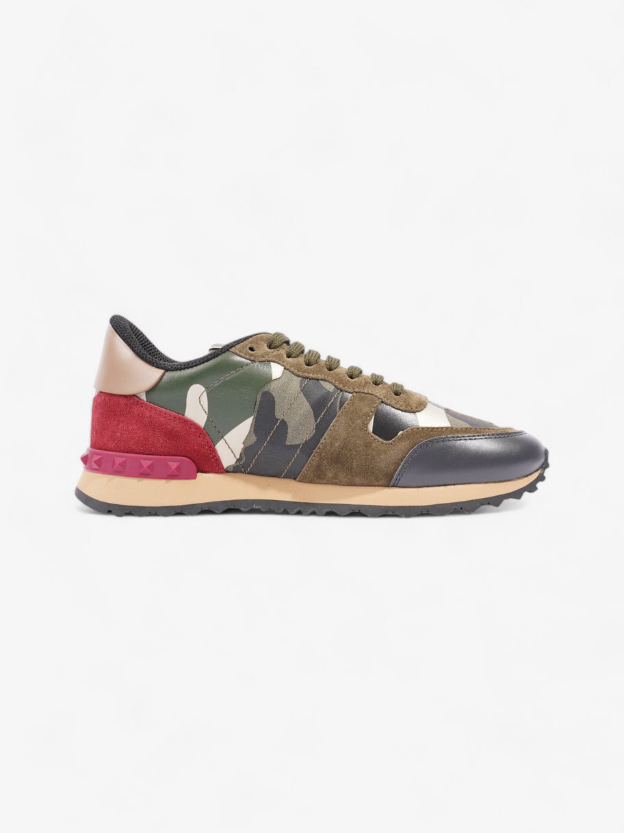 Valentino Rockrunner Khaki Camo / Red Suede EU 38 UK 5 Image 4