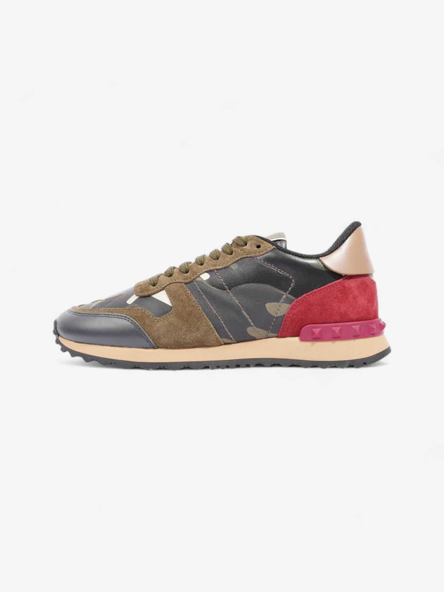 Valentino Rockrunner Khaki Camo / Red Suede EU 38 UK 5 Image 5