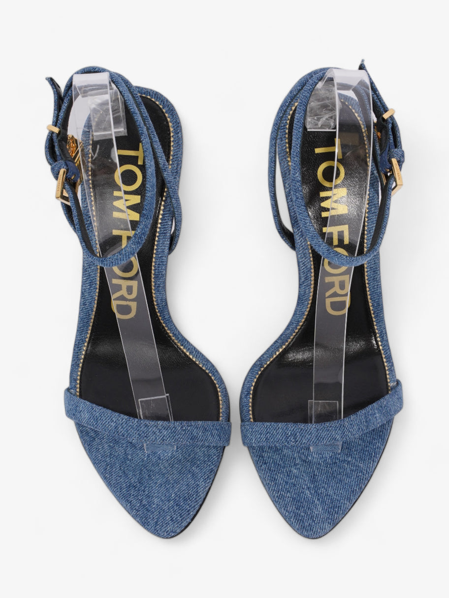 Padlock Sandals 100 Blue  Denim EU 37 UK 4 Image 8