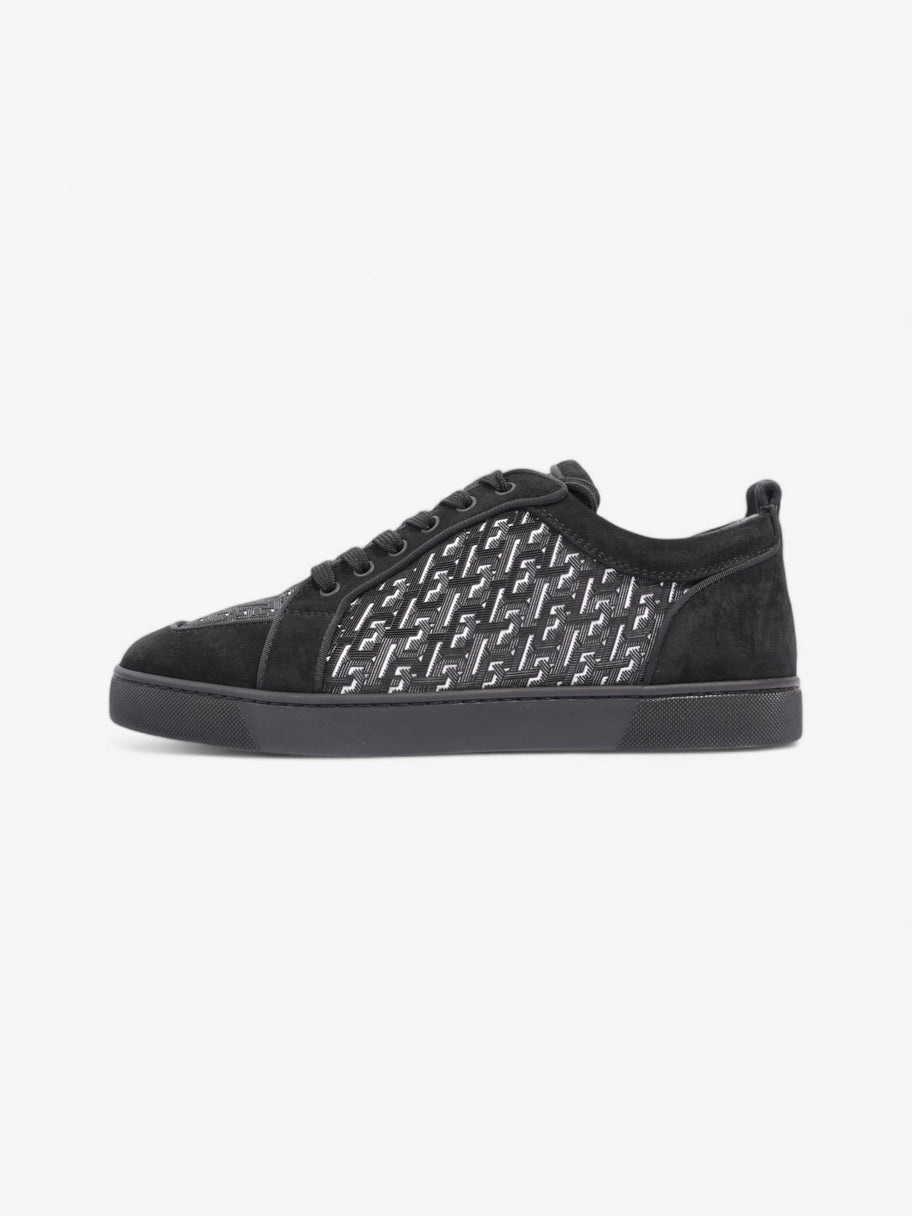 Christian Louboutin Rantulow Orlato Sneakers Black / White Suede EU 44 UK 10 Image 5