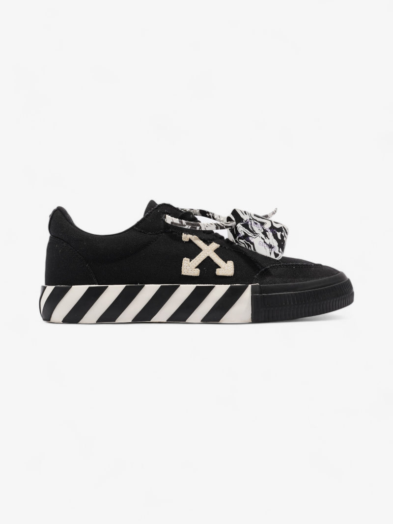  Off White Low Vulcanised Black / White / Red Canvas EU 41 UK 8