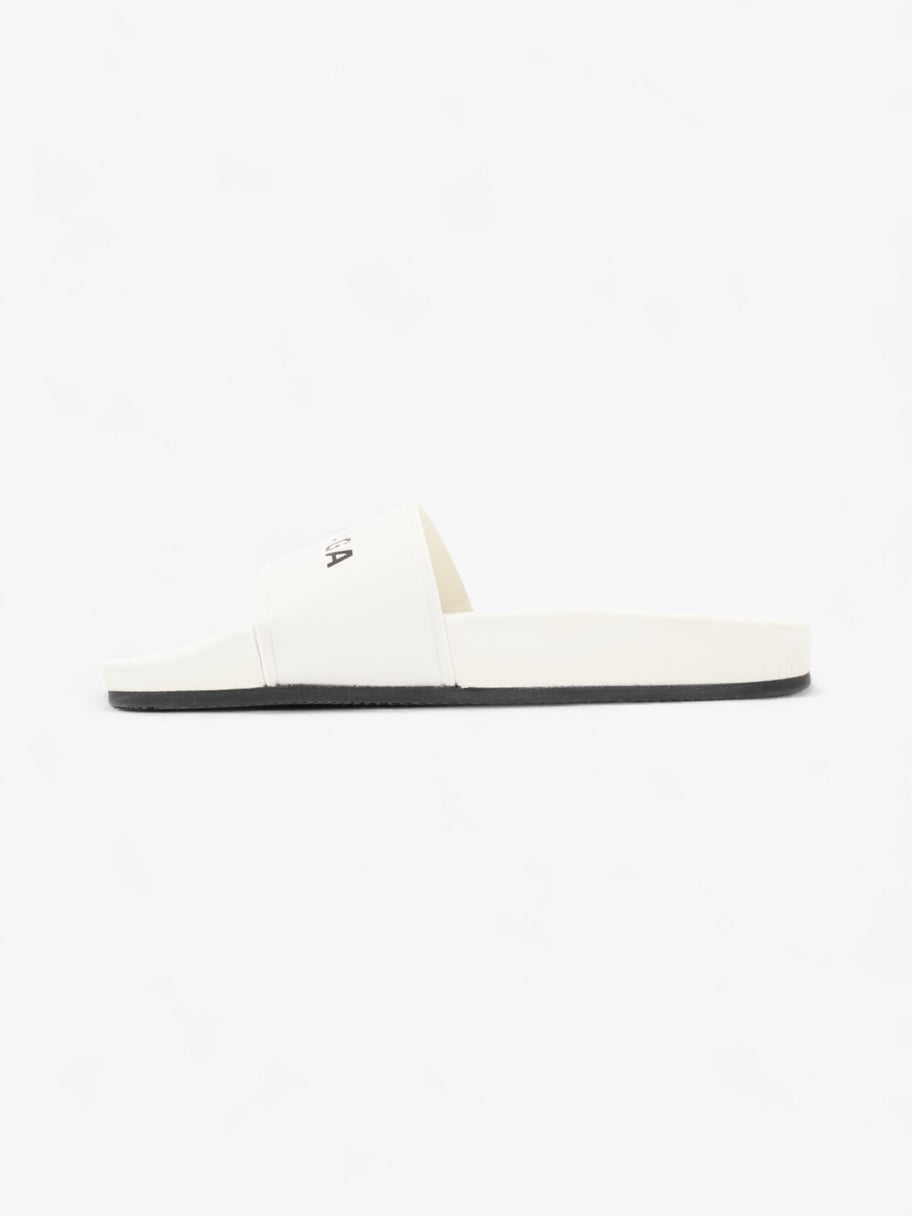 Balenciaga Pool Slides White Rubber EU 38 UK 5 Image 3