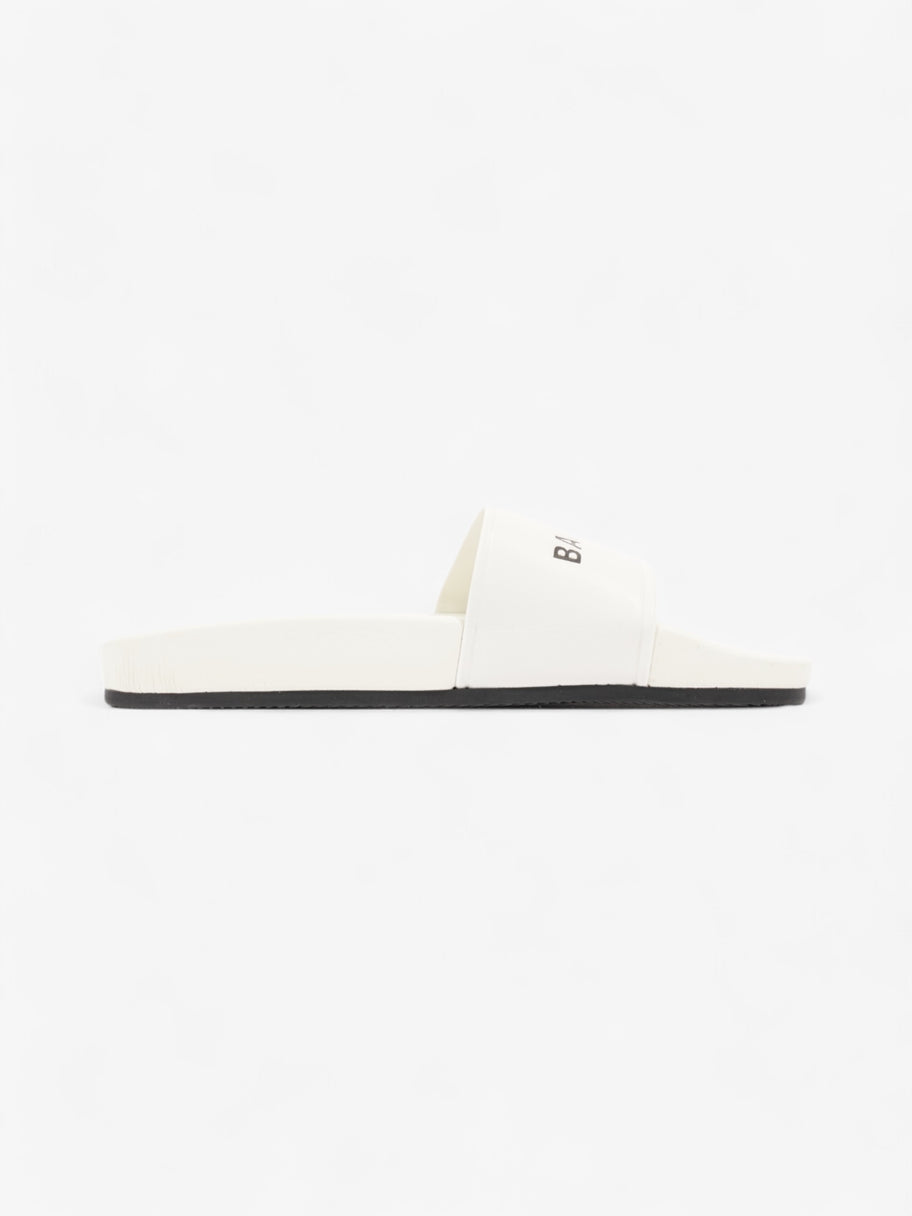 Balenciaga Pool Slides White Rubber EU 38 UK 5 Image 4