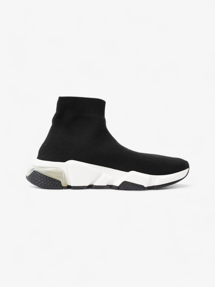 Balenciaga Speed Clear Sole Black / White Cotton EU 38 UK 5 Image 4