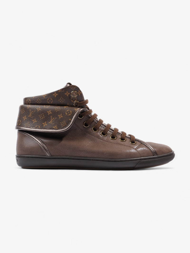  Louis Vuitton Brea Fold Over High-tops  Brown / Brown Monogram Canvas EU 37.5 UK 4.5