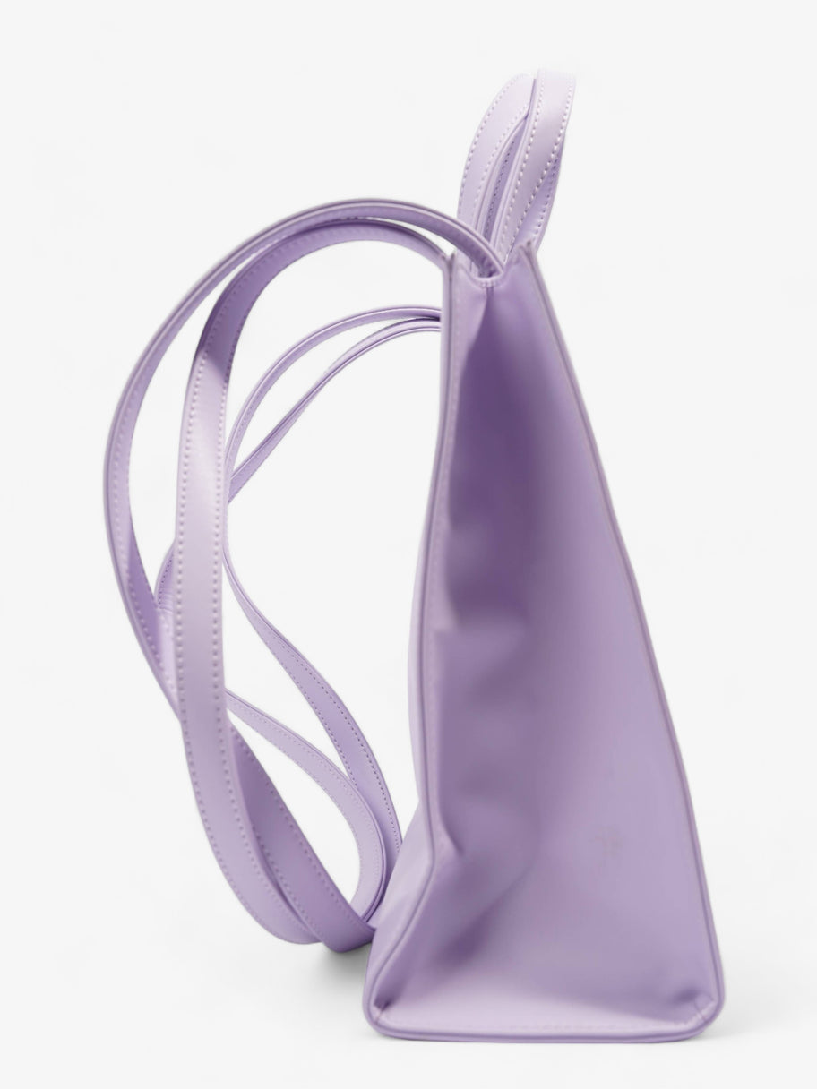 Shopping Bag Lilac Polyurethane Medium Image 4