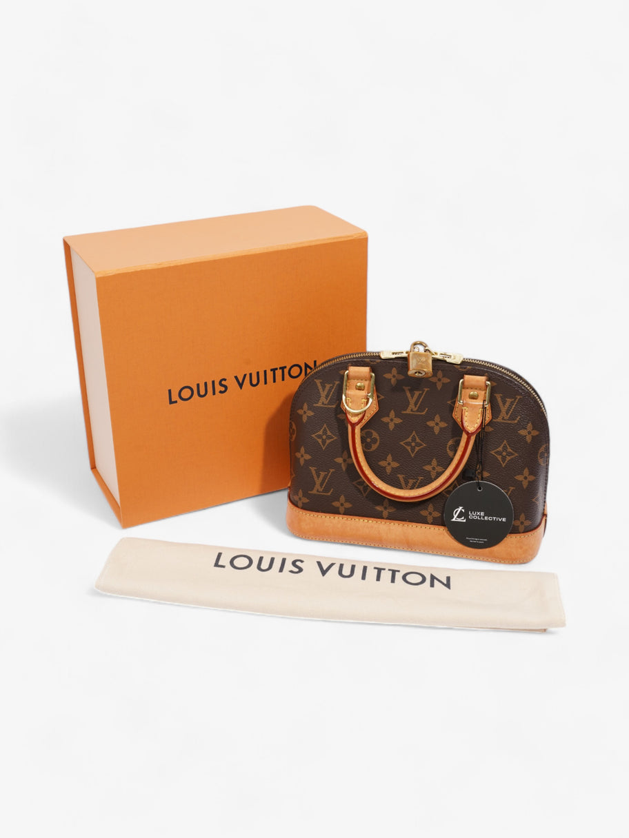 Louis Vuitton Alma Monogram Coated Canvas BB Image 8