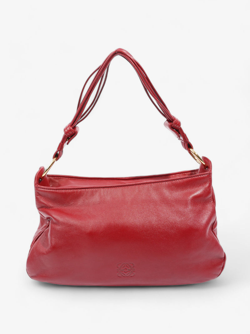  Loewe Shoulder Bag Red Leather