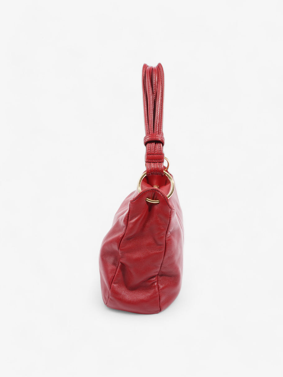 Loewe Shoulder Bag Red Leather Image 2