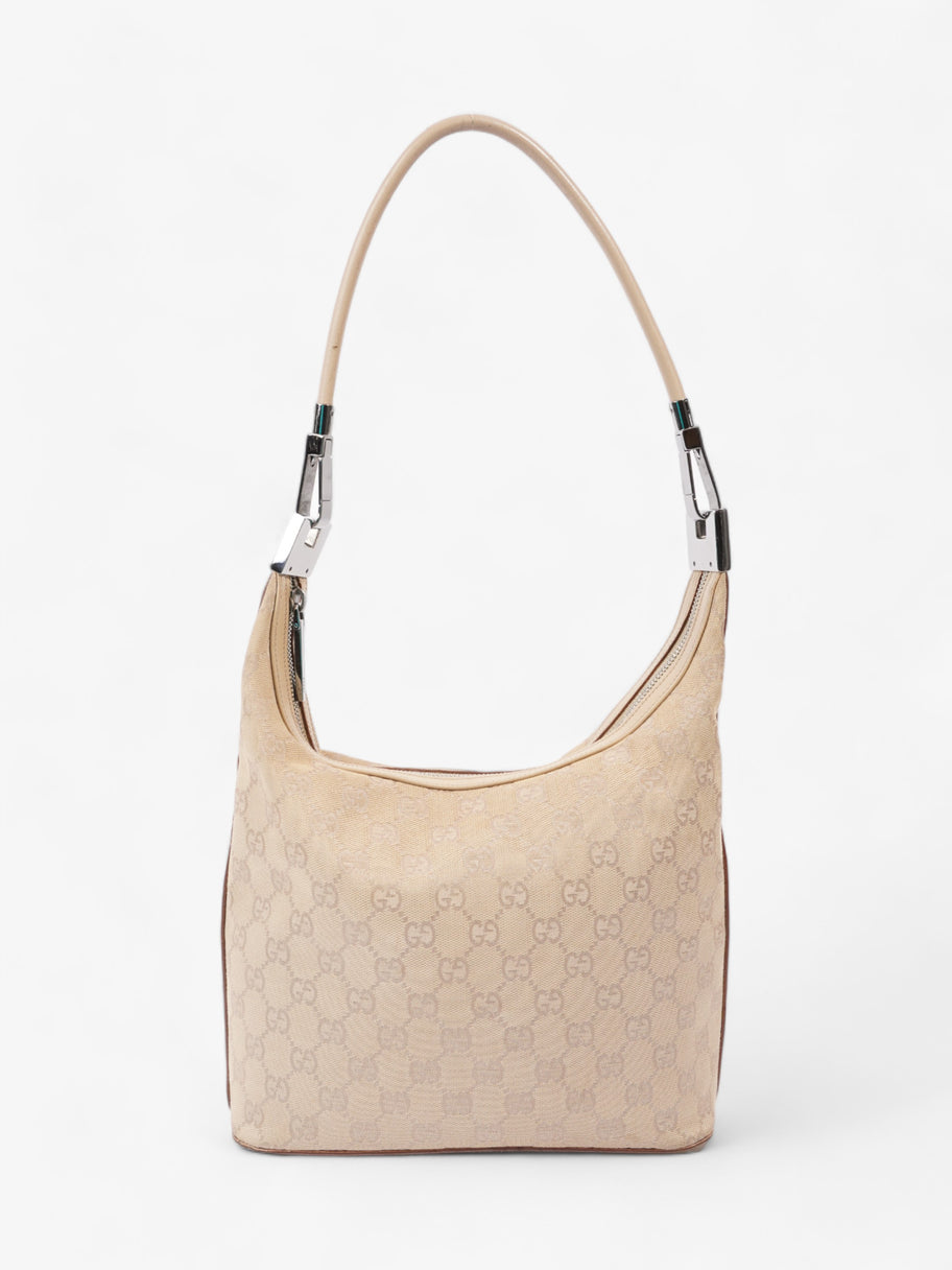 Gucci Hobo Beige GG Supreme Canvas Image 1