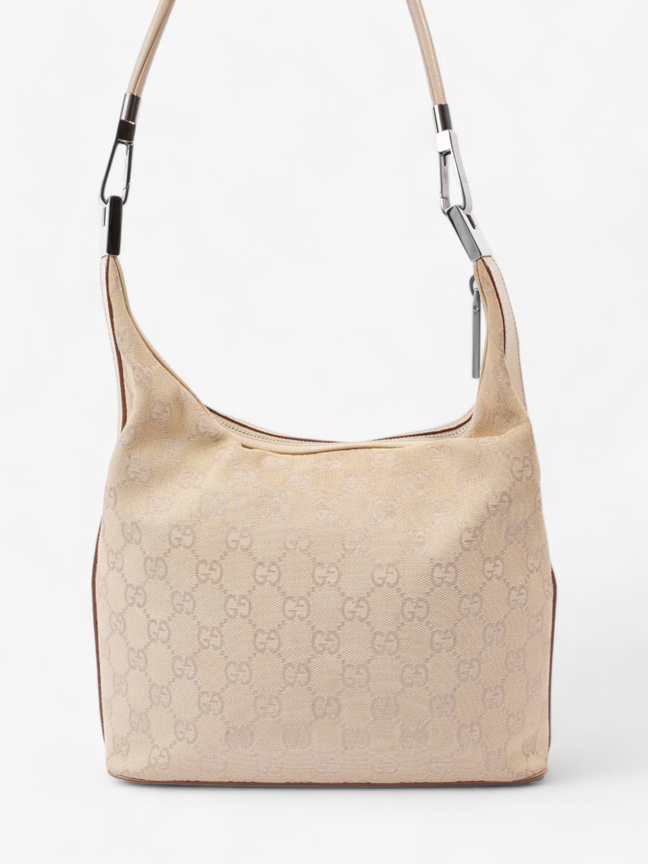 Gucci Hobo Beige GG Supreme Canvas Image 3