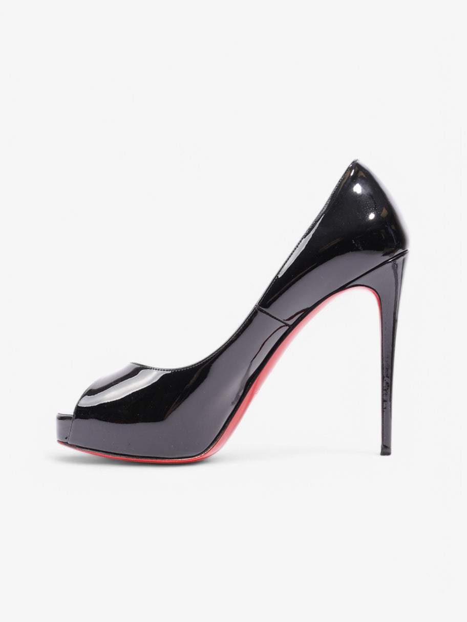 Christian Louboutin New Very Prive 120 Black Patent Leather EU 39.5 UK 6.5 Image 3