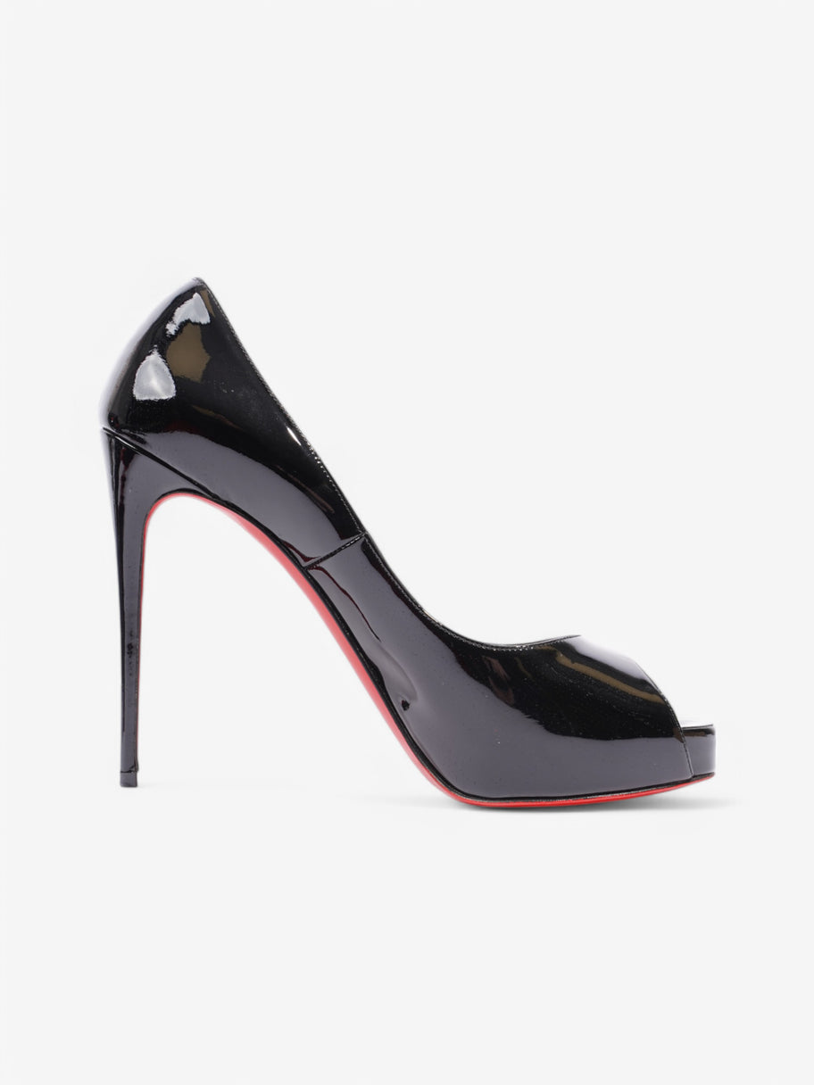 Christian Louboutin New Very Prive 120 Black Patent Leather EU 39.5 UK 6.5 Image 4