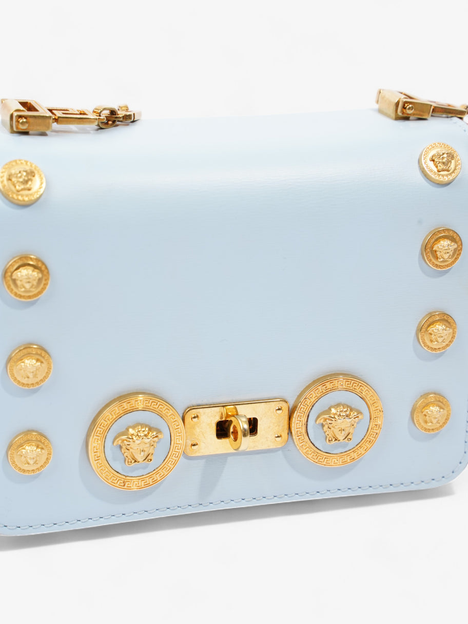 Versace Icon Bag Baby Blue Leather Image 7