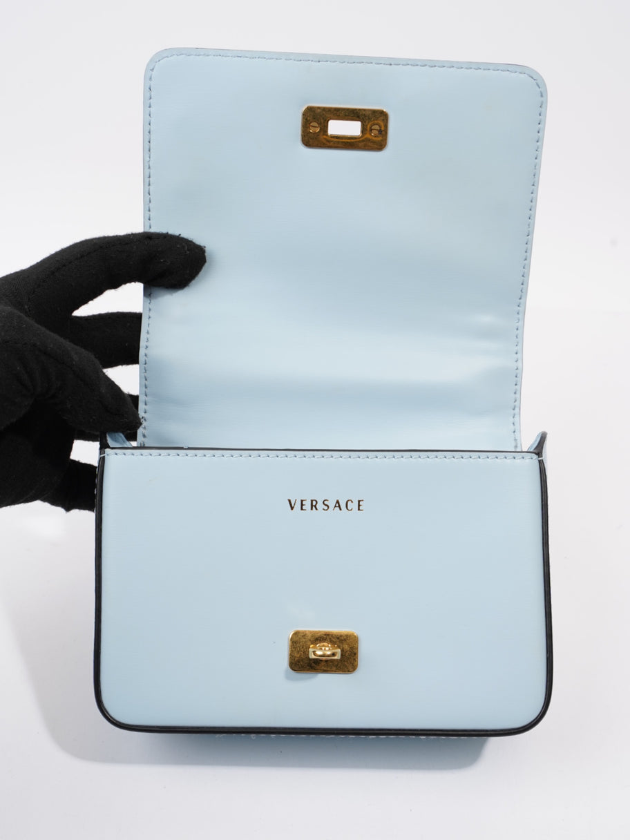 Versace Icon Bag Baby Blue Leather Image 10