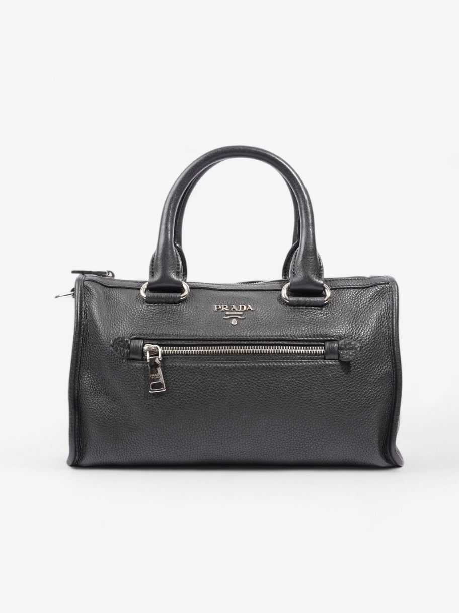 Prada Tote Black Leather Image 1